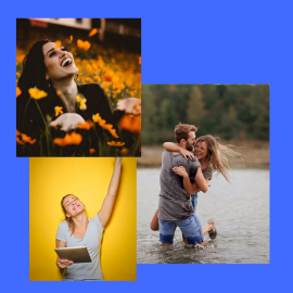 Symbolbild f&uuml;r Alleine gl&uuml;cklich - mit Partner gl&uuml;cklich